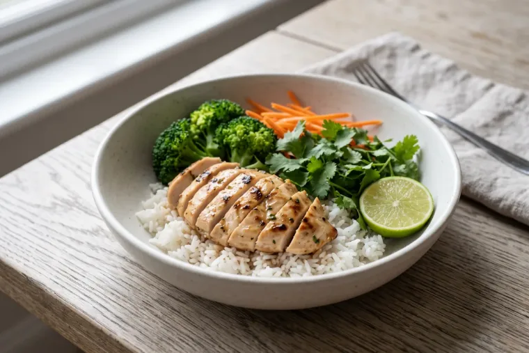 Chicken rice bowl